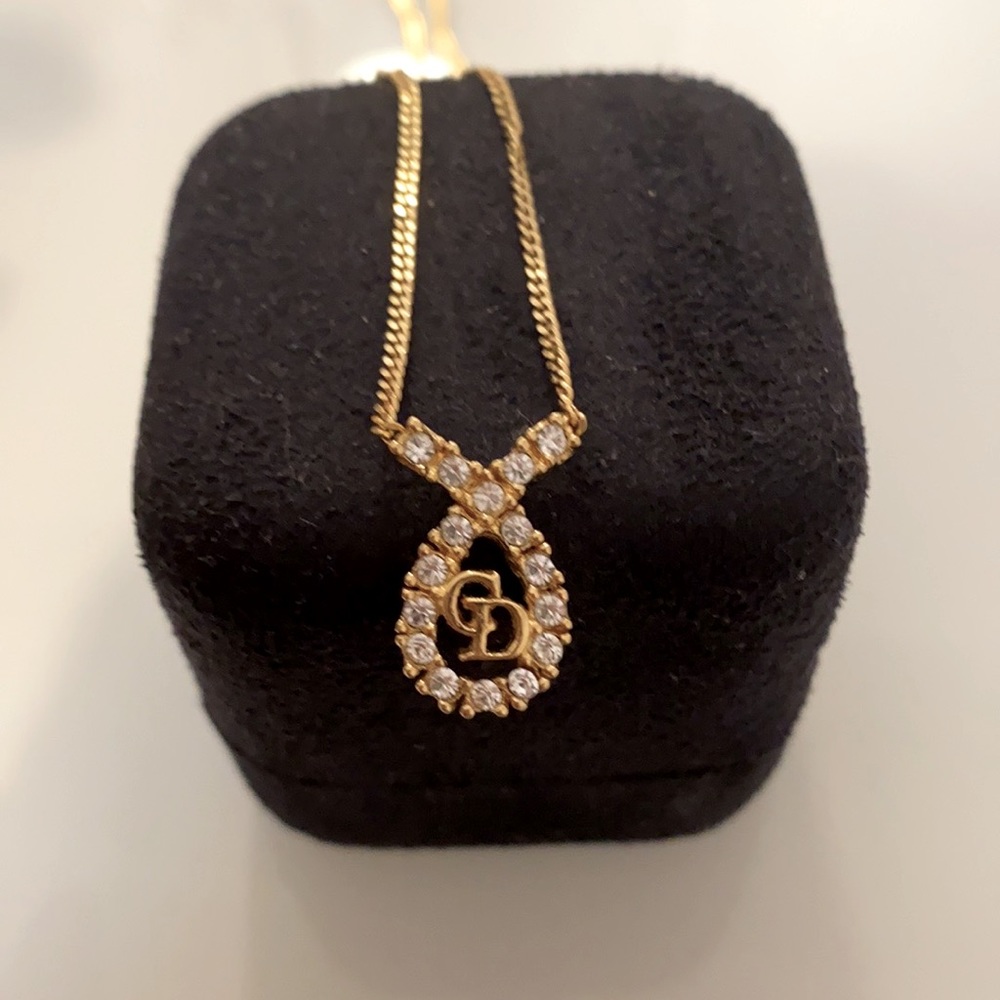 (2/$115💖) Vintage costume jewelry crystal necklace